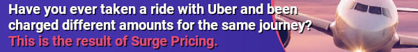 Have you ever taken a ride with Uber and been charged different amounts for the same journey? This is the result of Surge Pricing.