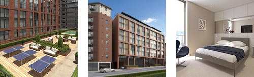 Exterior and Interior images of Victoria House
