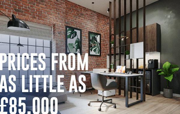 Prices from as little as £85,000