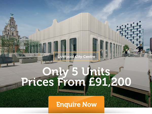 Liverpool City Centre | Only 5 Units | Prices From £91,200