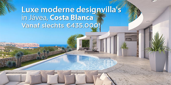 Luxe moderne designvilla's in Jávea, Costa Blanca