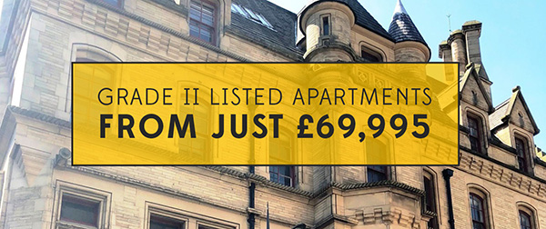 Grade II listed apartments from just £69,995