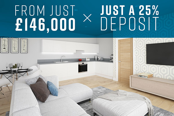 From Just £146,000 | Just a 25% deposit