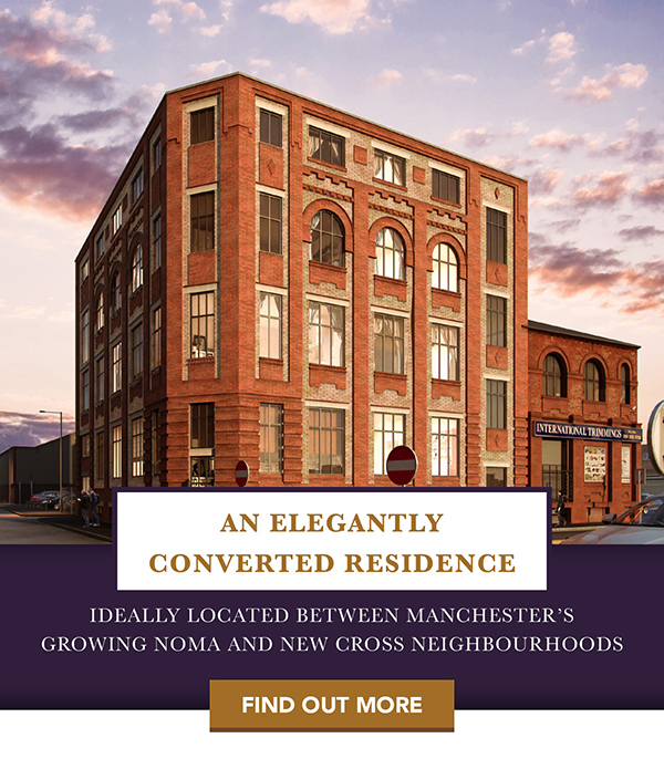An elegantly converted residence ideally located between Manchester’s growing NOMA and New Cross neighbourhoods - Find Out More