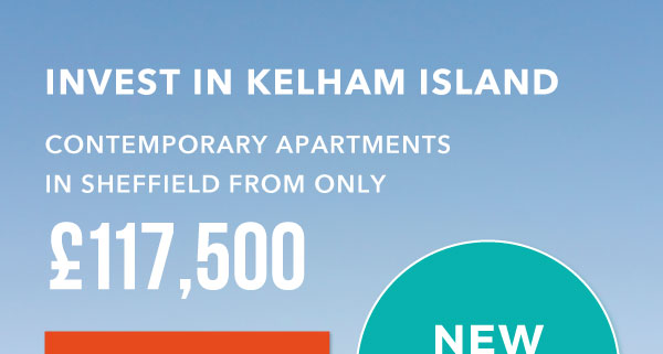Invest in Kelham Island | Contemporary apartments in Sheffield from only £117,500 | Enquire now | New Launch