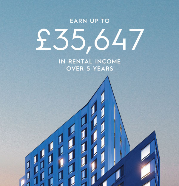 Earn up to £35,647 in rental returns over 5 years