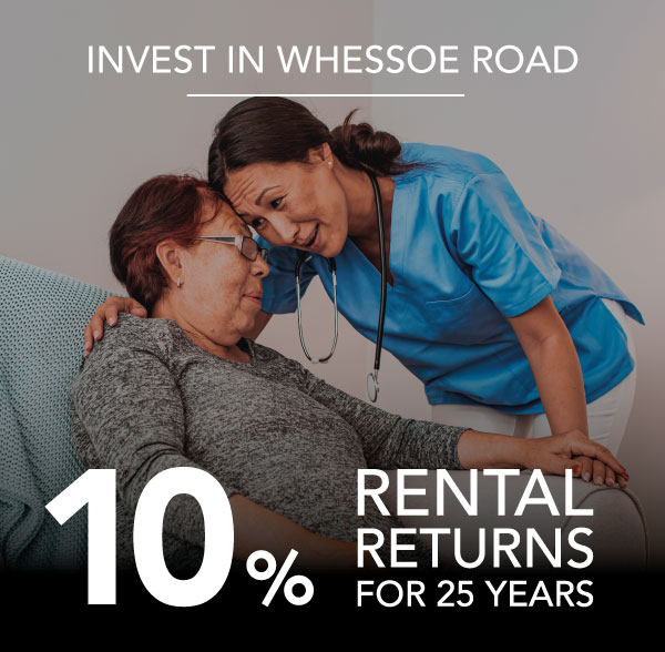 Invest in Whessoe Road - 10% NET Returns for 25 Years