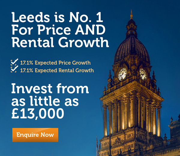 Invest from as little as £13,000 
