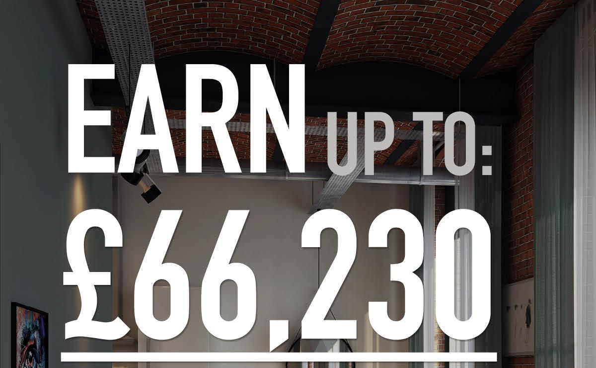 Earn up to £66,230 estimated returns over 5 years*