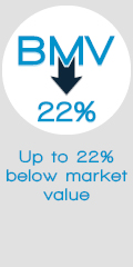 Up to 22% below market value