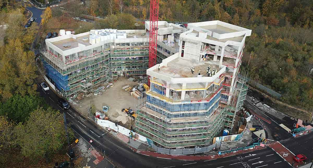Great Central - Topped out!