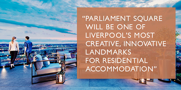 Parliament Square will be one of Liverpool's most creative, innovative landmarks for residential accommodation