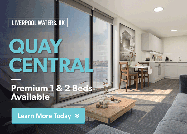 Quay Central, Liverpool Waters, UK - Premium 1 & 2 Beds - Learn More Today
