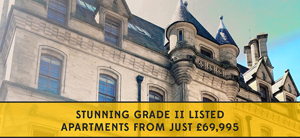 Stunning Grade II listed apartments from just £69,995