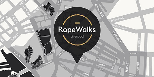 Central Liverpool, L1 map
