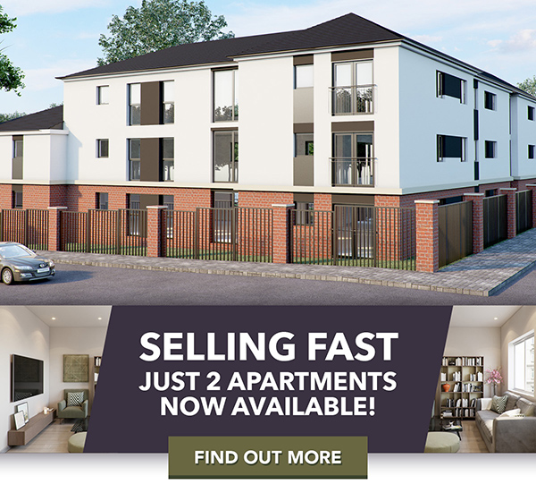 Selling Fast Just 2 Apartments Now Available - Find Out More