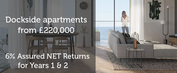 Dockside apartments from: £220,000